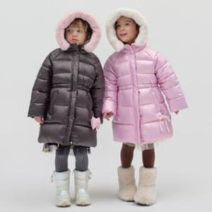 [역시즌 정상가:289,000원]여아 롱 다운 (85C29-115-70)