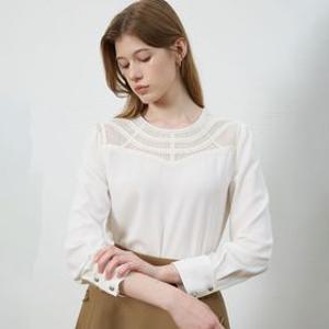 [정상가 499,000원] 제이 퍼프 블라우스-P1F31WBL050