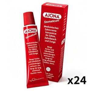 12+12 아조나 독일 농축 치약 25ml 24개 휴대용 데일리 구강관리 판매