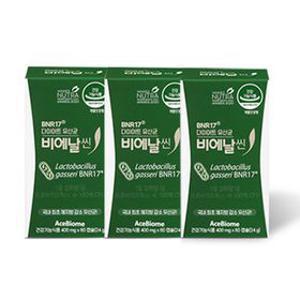 비에날씬 BNR17 다이어트 유산균 400mg x 60캡슐 X 3박스