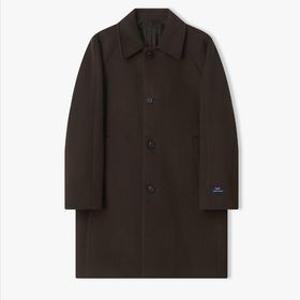 남성 25F/W 브라운 캐시미어블렌드 비즈니스 맥코트 LLW21642