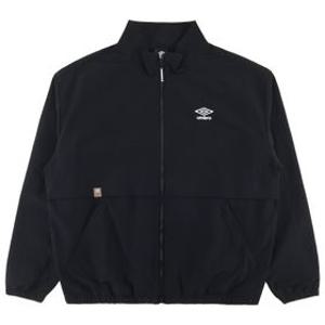 엄브로 클래식 스탠넥 웜업 바람막이 자켓 UR321CJK93BLK