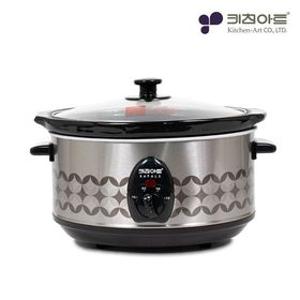 키친아트 라팔 3.2L 라운드 슬로우 쿠커 KASC-B20 전기냄비