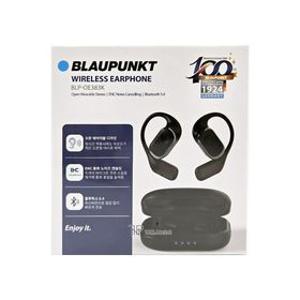 ENC 노이즈캔슬 오픈형 블루투스 무선이어폰 블랙 BLP-OE383