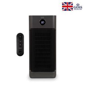 고스 PTC 온풍기 3000W 그래핀 전기히터 타이머 리모컨 이동식