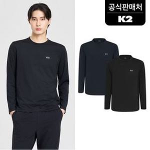K2 공식 남성 E 1+1 기능성 긴팔 라운드 티셔츠 GMU26281Z1