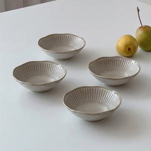 린넨베이지 소스볼 4P세트 MADE IN JAPAN
