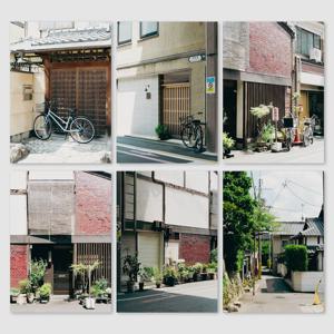 직접 찍은 일본 교토 골목의 자전거 포스터 6종 / 여행 사진 거실 침실 인테리어
