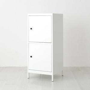 캐비넷 2문 수납장 철제 스틸 4단 틈새 폭좁은 선반수납장