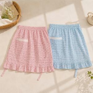 프릴 플라워 허리 앞치마 (2color)