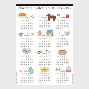 2026 : ( HOME ) Calendar 달력