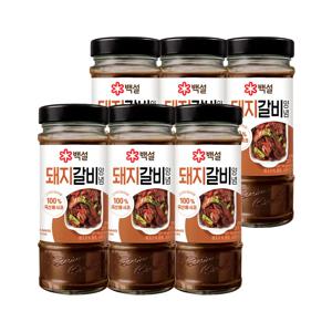 백설 돼지갈비양념 500g x6개