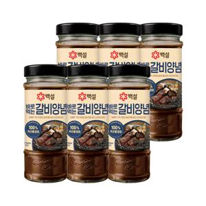 백설 바로먹는 갈비양념 490g x6개
