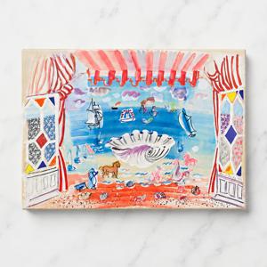 라울뒤피 팜비치해변의 장식 캔버스 그림 10호