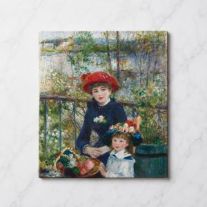 오귀스트 르누아르 두 자매 캔버스 그림 10호