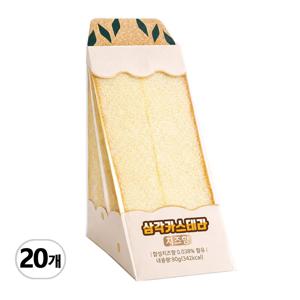 찰스 삼각 카스테라 치즈맛 90g x 20개