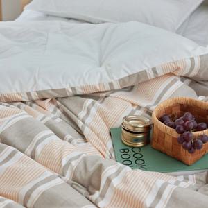 사계절 차렵이불 마이크로화이바 봄 가을 겨울 슈퍼싱글 퀸 침대 이불 세트 SS Q