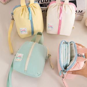생리대 파우치 여성 미니 가방 사각 손잡이 4COLOR
