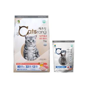 캐츠랑 중성화 밸런스 8.5kg 세트 (비타플러스 7kg+웨이트케어 1.5kg)