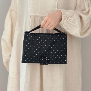 쁘띠북가방 아뜰리에 도트 민음사 A5 신국판 다이어리 여권가방 북커버 책커버 3size