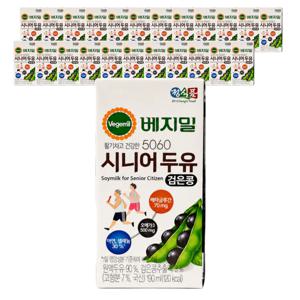 베지밀 5060 시니어두유 190ml 24개