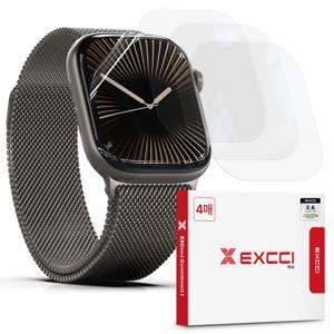 애플워치 12/11/10 42mm 46mm 액정 우레탄 액정 보호필름 4매