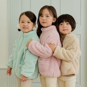 맘스하트 후리스 자켓 유아 아동 아기 여아 남아 플리스 뽀글이 양털 바람막이 6color
