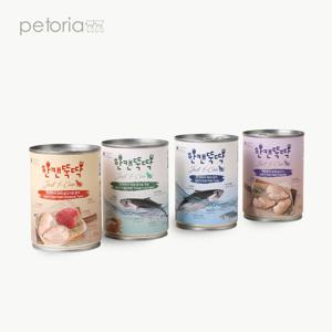 한캔뚝딱 파테 고양이 습식캔 대용량 간식 4종 375g x 1개