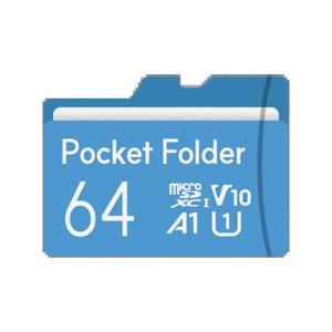 포켓폴더 마이크로 SD FIT 64GB