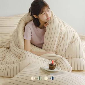 남다른포근함 윈터빌리지 극세사 먼지없는 양면 겨울 차렵이불세트 SS/Q 4컬러