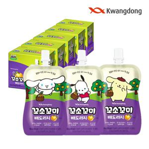 꼬소꼬미 배도라지 파우치 100ml*35입 어린이음료