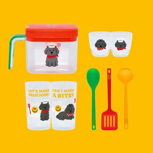 햄지 X 위글위글 키친 컬렉션 4종 SET
