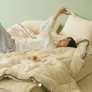 몽글머핀 극세사 먼지없는 양면 겨울 차렵이불 SS/Q 3컬러