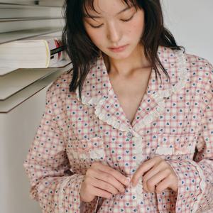니니 긴팔 여성페어 베이지 (30수)