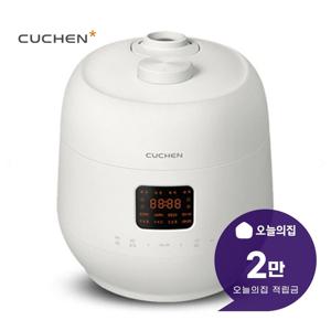 [렌탈] 더 핏 슬림 압력 밥솥 10인용 (화이트) CRS-WK1040FSW