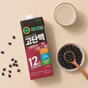 베지밀 고단백두유 검은콩 팩 950ml 12입