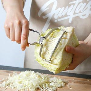 1+1 304 스텐 양배추 채칼 와이드 슬라이서 야채필러