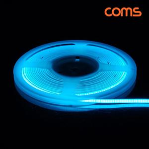 LED 줄조명 슬림형 DC 12V 초고휘도 슬림형 LED바 5M Iceblue 민트 청록