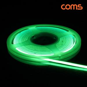 LED 줄조명 슬림형 DC 12V 초고휘도 슬림형 LED바 5M Green 초록 너비