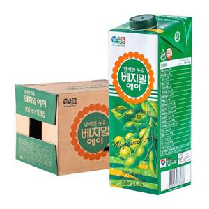 12팩 담백한 두유 베지밀A 950ml 용량 에이 원액 두유 95%