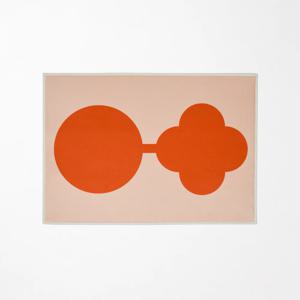 웰컴매트 KEY LINE RED 70x50cm