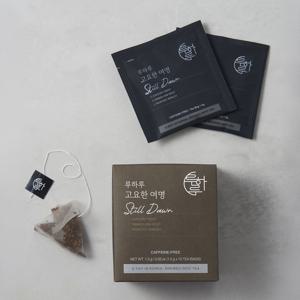 루하루 고요한 여명 싱글팩 10ea 삼각티백 치커리차 민들레뿌리차 보리차 블렌딩티