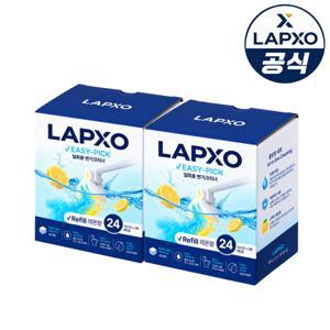 이지픽 변기크리너 레몬향 리필팩 2세트(총 48개입)