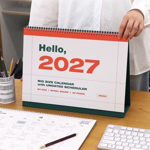 2027 대형 B4 탁상 달력 데스크 캘린더 책상 스케줄러