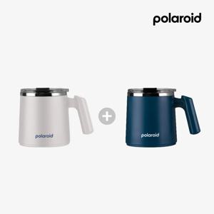 [1+1] 폴라로이드 그라피 스텐컵 400ml