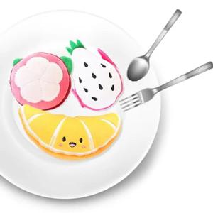 과일모형 삑삑이 봉제인형 3종세트