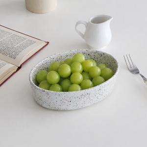 본테이블 쿠앤크 도시락 타원볼 17.6cm