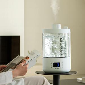 가열식 가습기 리모컨 100도 끓는물 살균 스팀 유리 2.8L H28D01G