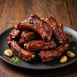 사과빨 양념 쪽갈비 델리파파 쪽갈비 600g 캠핑 간편식 수제 숙성 소스