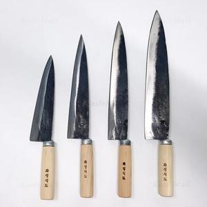 국산 화성 단조 무쇠 사시미칼 대장간 생선회칼